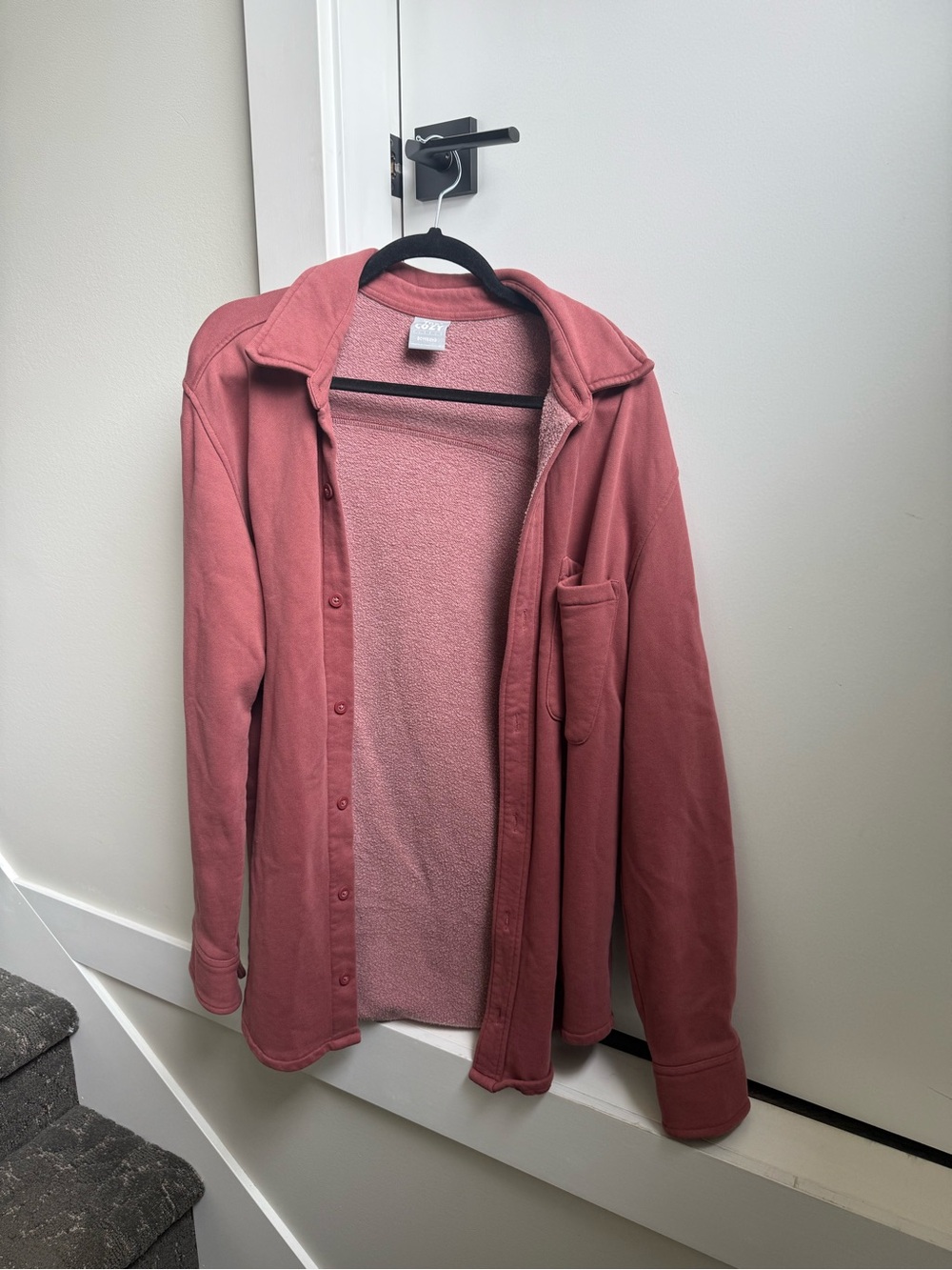 TNA Dusty Rose Button-Up Schacket